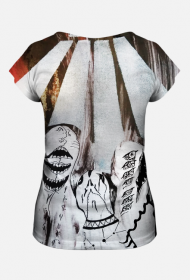 Okultyzm - koszulka Damska Czerwona