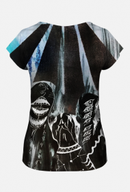 Okultyzm - Koszulka Damska Niebieska