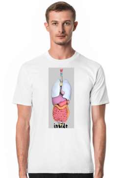 T-shirt "układ pokarmowy"