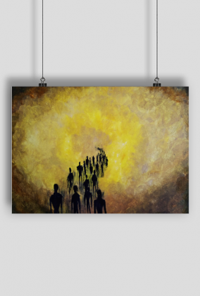 Obywatele Saturna - Plakat