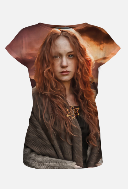 T-shirt "ruda kobieta"