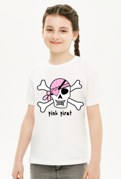 T-shirt "pink pirat"