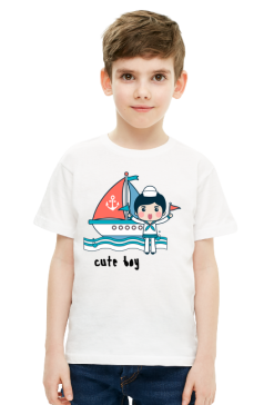 T-shirt "marynarz"