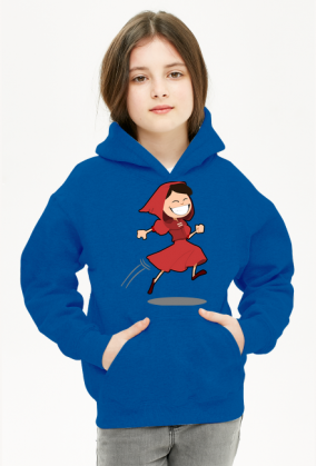 bluza czerwony kapturek