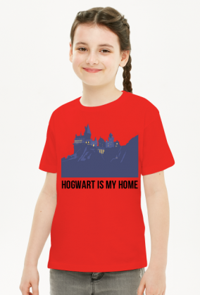 Harry Potter Hogwart is my home bluzka