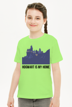 Harry Potter Hogwart is my home bluzka