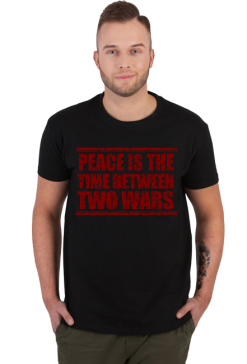 T-shirt " peace between two wars"
