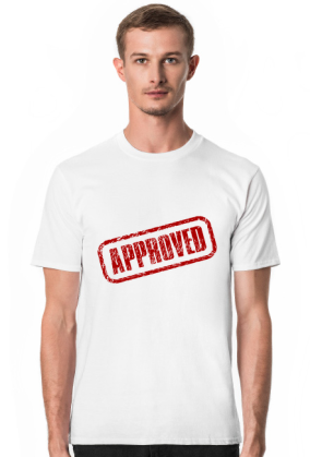 T-shirt "approved"
