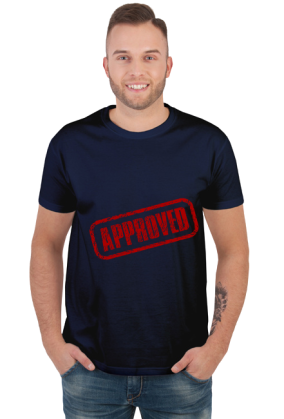 T-shirt "approved"