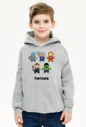 T-shirt "heroes"