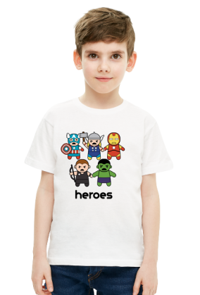 T-shirt "heroes"