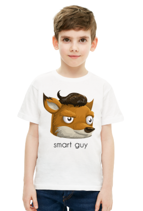 T-shirt "smart guy"