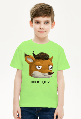 T-shirt "smart guy"