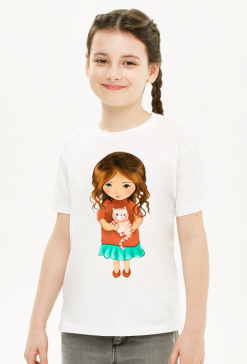 T-shirt "dziewczynka"