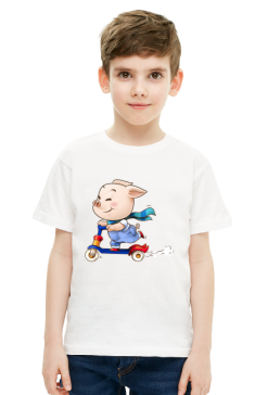 T-shirt "hulajnoga"
