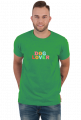 Koszulka męska dog lover miłośnik psów psy