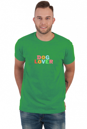 Koszulka męska dog lover miłośnik psów psy
