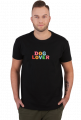 Koszulka męska dog lover miłośnik psów psy