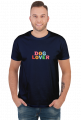 Koszulka męska dog lover miłośnik psów psy