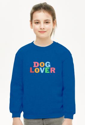 Bluza dziecięca dog lover miłośnik psów psy słodka kolorowa