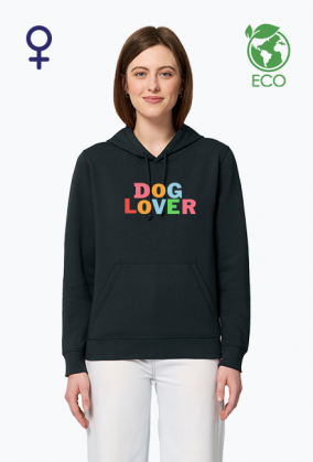 Bluza eko dog lover miłośnik psów psy kolorowa retro