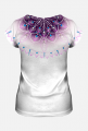 Mandala fioletowego płomienia - koszulka damska v.8