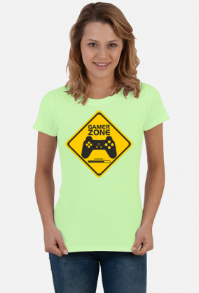 Koszulka Gamer Zone (damska)