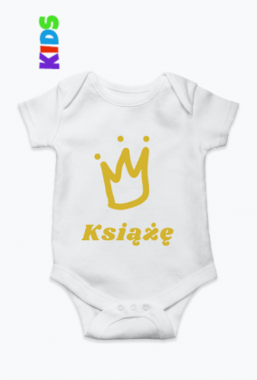 Zestaw nr #1 | Królowie i Królowe | Body dziecięce - Książę