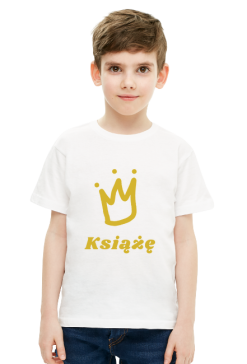 Zestaw nr #1 | Królowie i Królowe | Koszulka dziecięca - Książę