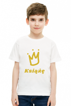 Zestaw nr #1 | Królowie i Królowe | Koszulka dziecięca - Książę