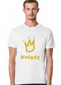 Zestaw nr #1 | Królowie i Królowe | Koszulka męska slim - książę