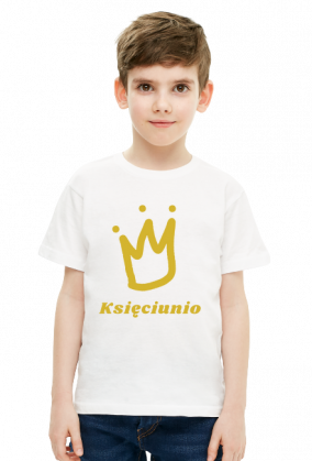 Zestaw nr #1 | Królowie i Królowe | Koszulka dziecięca - Księciunio