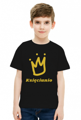 Zestaw nr #1 | Królowie i Królowe | Koszulka dziecięca - Księciunio
