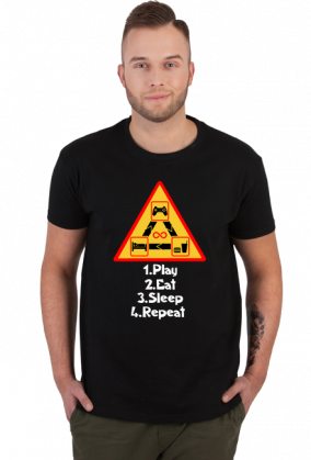 Koszulka Cykl gracza (męska)