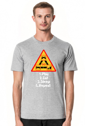 Koszulka Cykl gracza (męska)