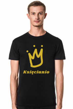 Zestaw nr #1 | Królowie i Królowe | Koszulka męska slim - księciunio