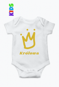 Zestaw nr #1 | Królowie i Królowe | Body dziecięce - Królowa