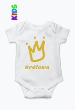 Zestaw nr #1 | Królowie i Królowe | Body dziecięce - Królowa