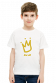 Zestaw nr #1 | Królowie i Królowe | Koszulka dziecięca - Król