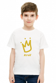 Zestaw nr #1 | Królowie i Królowe | Koszulka dziecięca - Król