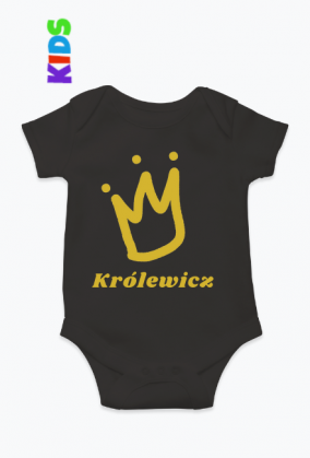 Zestaw nr #1 | Królowie i Królowe | Dziecięce Body - Królewicz