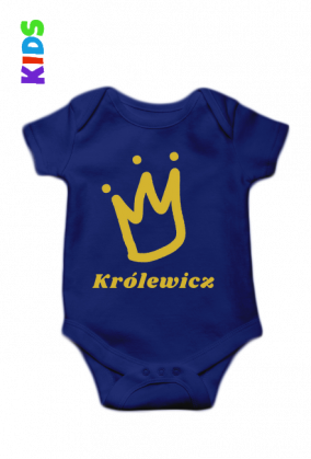Zestaw nr #1 | Królowie i Królowe | Dziecięce Body - Królewicz