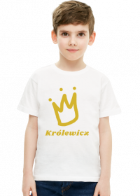 Zestaw nr #1 | Królowie i Królowe | Koszulka dziecięca - Królewicz