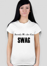 Koszulka Secretly We Are Gay SWAG (D)