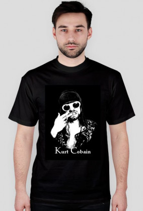 Koszulka Kurt Cobain (M)