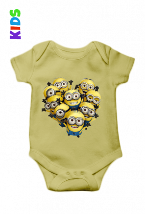 Śpioszki niemowlęce - Minionki