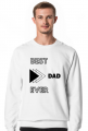 Bluza na Dzień Ojca bez kaptura - BEST DAD EVER