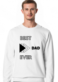 Bluza na Dzień Ojca bez kaptura - BEST DAD EVER