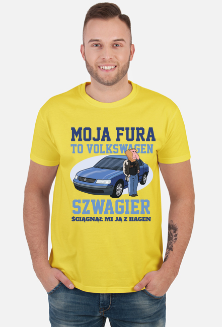 Koszulka moja fura to Volkswagen