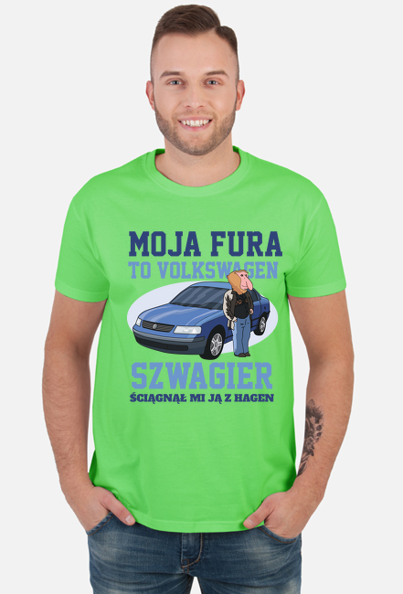 Koszulka moja fura to Volkswagen